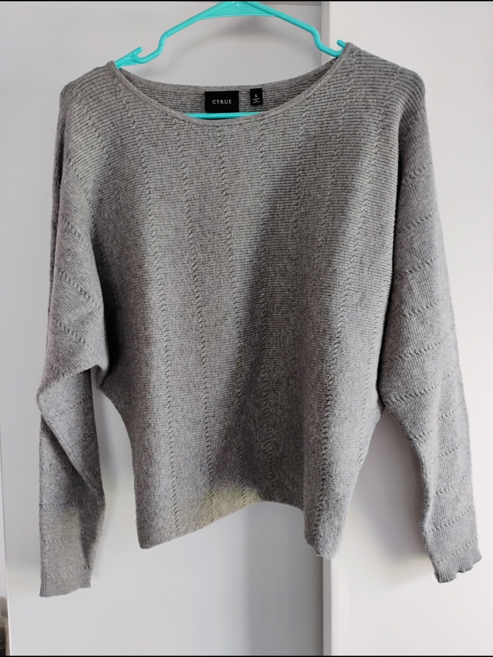 Cyrus Light Gray Sweater
